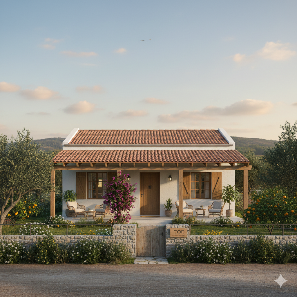 בית קרקע - במושב כוכב יאיר